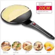 Electric Crepe Maker Cake Maker Machine Breakfast Pancake Baking Pan Non-Stick