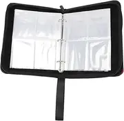 Gogogmee Game Card Binder Organizer for Trading Cards Portable Storage Album with Hand Strap Case and Accessible