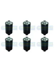 6 x Transgold Fuel Filter fits Jaguar Daimler XJ 3.2 X308 (for: Jaguar)