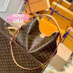 二手精品 LV 購物袋 M40352單肩包 路易威登腋下包 旅行袋 媽咪購物袋 肩背包 女包 大容量