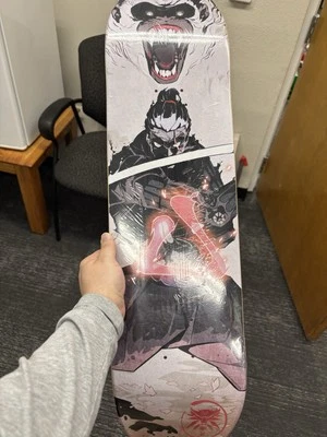 The Witcher Ronin Teru Cover Skate Deck Board Figure Skateboard ONLY No Wheels