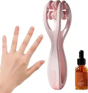 Finger Massager,Double-Row Massage Rings for Finger | Exerciser Relief Sensory Handheld Tool for Men Women Adults Travel Home Use