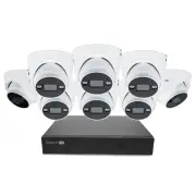 Swann AdvancedX Wired NVR Security System with 24/7 Recording SWNVK-8ADVANX8D