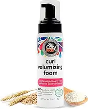 SoCozy Curl Volumizing Foam For Kids Hair | Lightweight for Volume, Control, and Shine | 6 fl oz | No Parabens, Sulfates, Synthetic Colors or Dyes