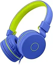 Gaming Headset, PS4 Headset, PC Headset with Noise Cancelling Microphone & Stereo Surround Sound & LED Light Compatible with PS4,PS5,Xbox,PC,Laptop - Blue, Mint Green(Blue)