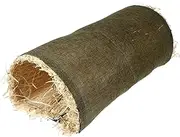 Milisten Pet Rabbits Bunny Hideout Hide Bunny Tunnel Rabbit Hamster Hay Tunnel Pet Hiding Nest Hamster Supply Cloth Green