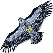 1.8m Large Eagle Kite for Kids and Adults, Easy to Fly, Exquisite Fabrics and Unique Structure Design, Excellent Outdoor Games and Activity Toys, Suitable for Beginners