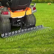 Scarifier for Ride-on Mower 109 cm Lawn Care Garden Equipment Grass Maintenance