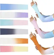 [HHCVN] 3 Pairs of UV Protection Cooling Arm Covers Women’s Sun Protection Cycling Arm Covers Fashion