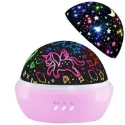 Night Light for Kids,Unicorn Light&Star Projector Gifts Kids Toddlers,Night Baby