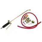 Grass Propane Weed Burner Killer Kit Shrub Garden Tools Butane Torch 3 Nozzles