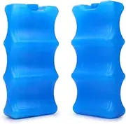 2Pack Reusable Ice Packs for Breastmilk Storage Can Coolers, Bottle Ice Packs for Breastfeeding Working Mom