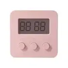Alarm Timer Simple Operation Compact Size Clear Display Digital Timer Countdown