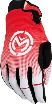 [Moose Offroad] Moose Racing SX1, gloves , color: Red/White/Black , size: M