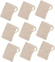 minkissy 20 Pcs Exfoliating Soap Pouch Soap Mesh Pouch Portable Dish Soap Base for Soap Making Soap Bags Mesh Dish Soap Dispenser Homemade Soap Bar Soap Scrubber Pouch Soap Exfoliating Bag