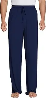 [WiWi] Mens Bamboo Pajama Pants Soft Sleep Bottoms Lounge Tall Pant Drawstring with Pockets Plus Size Sweatpants S-4X