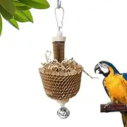 Bird Cage Toys,Paper Parrot Chewing Toys - Cute Multipurpose Bird Toys, Funny Chew Toys for Exercising, Exploring, Relaxing, Playing