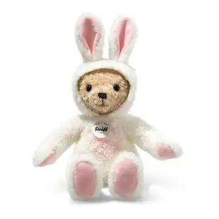 【STEIFF】Teddy Bear Bunny White 兔年泰迪熊(經典泰迪熊_黃標)