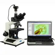 40X-1600X Laboratory Trinocular Replaceable LED Microscope+9MP Digital Camera