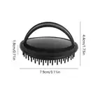 Hair Scalp Massager Shampoo Shower Comb Exfoliate Brush Remove Dandruff _t