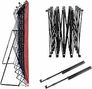 POP UP Exhibitor Banner Support for Display of Commercial Fairs with Posterior Support Bar, Folding Exhibition Support with The Ability to Withstand Weight, Support for Exh Stand