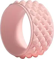 Back Muscle Roller, Deep Tissue Muscle Recovery Relief Trigger Point Wheel, Multifunctional Core Exercise Tool, Fitness Back Roller for Lovers, Families
