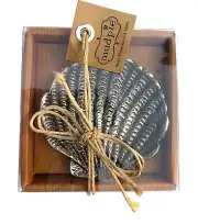 Mud Pie Nautical Sea Shell Clam Ocean Metal Home Decor Trinket Soap Dish