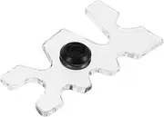 Alasum Acrylic Pool Rack Billiard Stick Holder for American Cues Stable Design for Secure Installation for Pool Tables