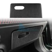 For Mini Countryman U25 2024 Black Carbon Fiber Passenger Tool Box Panel Sticker