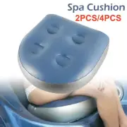 2-4PCS Booster Seat Sauna Room Bathtub Pillow Hot Tub Inflatable Spa Cushion~