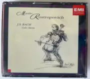 Bach 6 Solo Cello Suites Rostropovich EMI 2 Cds Fat Box Set Sealed