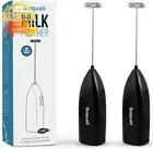 Electric Milk Frother Foam Maker Handheld Whisk Battery Operated 2 Pack Coffee