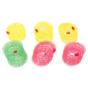 6 Pcs Toys Cat Creative Colorful Springs Large