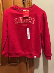 TARGET Red Chenille Wondershop Top Sweatshirt L 10/12 Kids