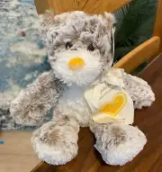 Demdaco Mini Giving Bear Gratitude 6 x 5 Polyester and Glass Bead Plush- NWTags
