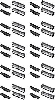 VENEKA 10Set Clipper Blade for Km-1102 Clipper Electric Shaver Parts Net Silver