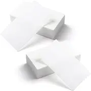 Mxxipp 100pcs Perm Papers for Hair, Thickened End Papers for Hair Perm, High-Temperature Resistant Perm End Paper for Professional Hair Salon Home Use- White