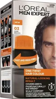 L'Oreal Men Expert One-Twist Hair Colour - 03 Dark Brown