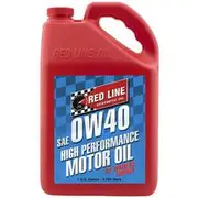 Red Line Oil Motor Oil - 0W-40, 1 Gallon - RED11105