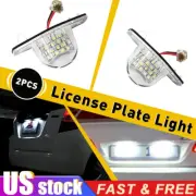 Pair LED License Plate Light Fits Honda HR-V 2016-2022 & Honda CR-V 2007-2016 US (for: Honda)