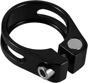 GALPADA Aluminum Alloy Seatpost Clamp for Folding Bikes Seat Post Collar Quick Release Lock Durable and Secure Clamp for Efficient Cycling Use