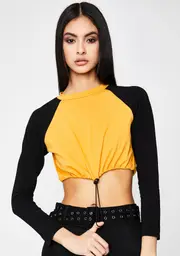Draw A Blank Crop Top