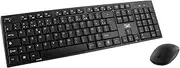 Ensemble Clavier - Souris sans fil T'nB Classy (Noir)