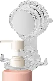 Suction Cup Shower Gel Bottle Rack | Bathroom Rack for Toiletries - Shampoo Bottle Rack Bracket, Bathroom Shower Gel Shelf for Shampoo Soap Liquid