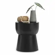 Corky Replica Black Eggcup Stool/Side Table