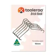 5 Pack 90mm (3.5") Brick Hooks - Wall Crab Clips Hangers For Pictures Plants