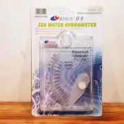 Aquarium Salinity Meter Hydrometer Tester Tool for Marine Saltwater Fish Tanks