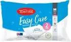 Tontine Easy Care Medium 2 Pack Pillow, Medium Height & Support, Anti Bacteri...