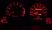 6pcs Red LED Dash Cluster light Kit w/sockets for Honda Accord 1992-2008