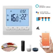 Programmable WiFi Floor Thermostat for Remote Control of Underfloor Heating